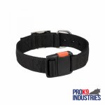 Any-Weather Nylon Dog Collar With Quick Release Buckle for Training and Walking